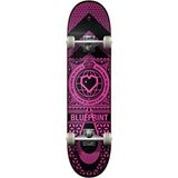Blueprint Home Heart Compleet Skateboard (7,75 inch - roze)