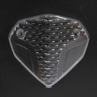 One SPO moto scooter cabochon achterlicht één voor scooter mbk 50 nitro 2013 yg 932-5 / transparant nieuw
