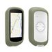 kwmobile hoes geschikt voor Garmin Edge Explore 2 - Siliconen beschermhoes voor fietsnavigatie - pastelgroen