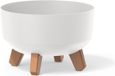 Prosperplast Gracia Laag - Bloempot - Wit kleur - 6L