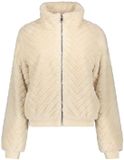 Geisha Teddy Jack Met Hoge Kraag En Zigzag Patroon 69526 19 Off White Dames Maat S