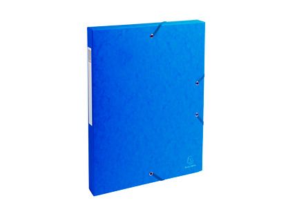 Exacompta Archiefdoos Rug 25mm versterkt karton - A4 - blauw