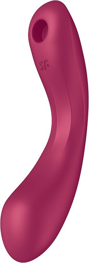 Satisfyer Curvy Trinity 1 - Red - Luchtdruk vibrator