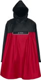 valero VAUDE Valero Poncho Unisex Rood/Zwart XXL