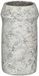 Merkloos PTMD Bloempot Nimma grijs 16x16x30cm