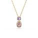 Swarovski Hyperbola Ketting Goudkleur Metaal 46 cm
