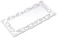 Amscan 551143 tafelkleed, rechthoekig, 20 x 40 cm, wit, 6 stuks