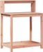 vidaXL Oppottafel met schappen 82,5x50x109,5 cm massief douglashout