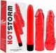 CHISA Hot Storm Hers Vibrator Set met Vibrator en 2 Vibrator Sleeves Rood