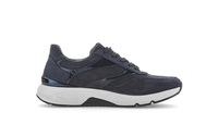 Gabor Rollingsoft Sneaker Blauw Nubuck Combi 76.896.46