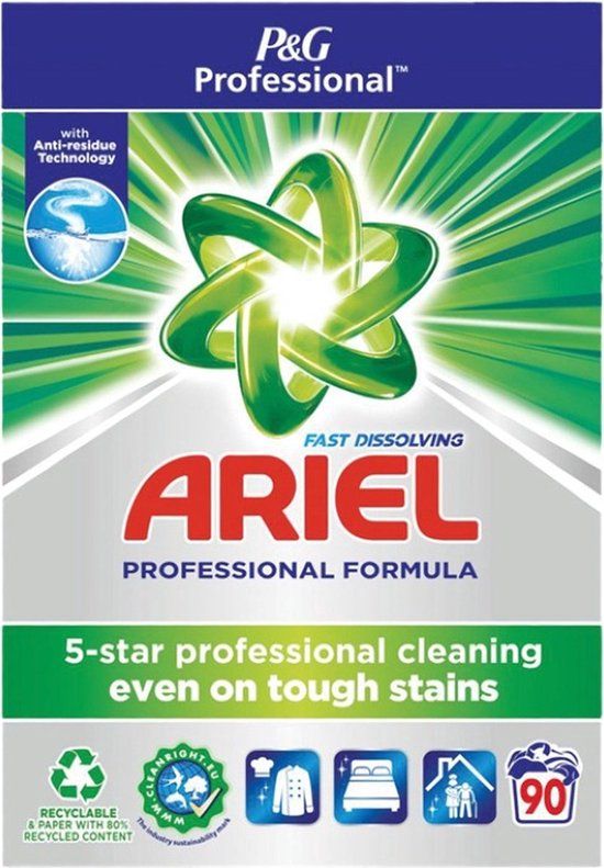 Ariel waspoeder - Professional - 5.4kg - 90 Wasbeurten
