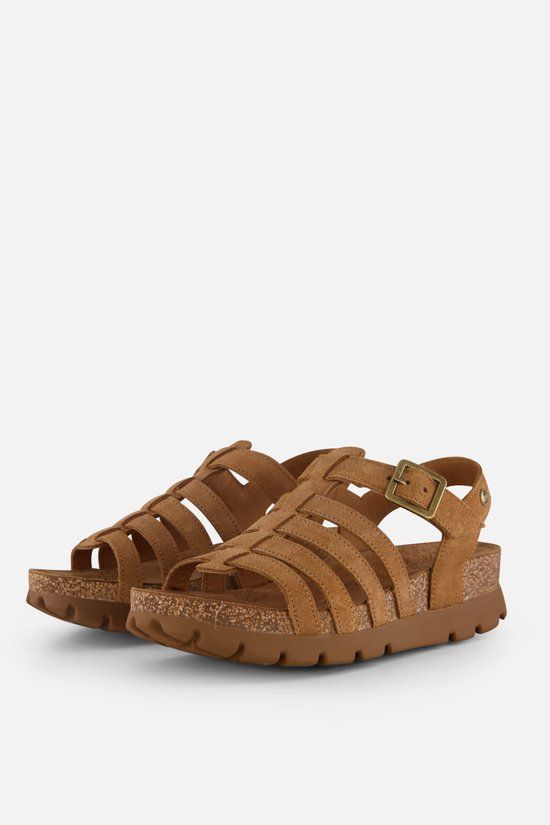 Panama Jack Sasha Sandalen cognac Suéde - Maat 42