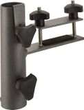 Platinum Sun & Shade Balkonklem – Horizontale platte reling - Ø3,8cm - Anthracite