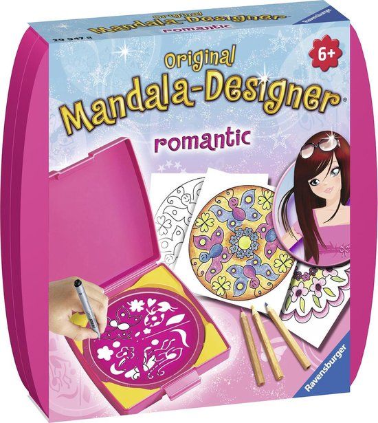 Ravensburger Mini Mandala Designer® Romantic - Tekenen voor Kinderen