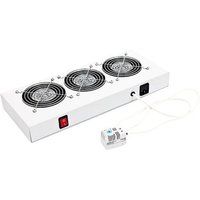 Tritón Triton - Ventilatorlade rack - met 2 koelventilatoren, thermostaat - 220 Volt wisselstroom V - 4U - 19"