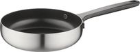 BergHOFF Home Koekenpan Ø 20 cm - PFAS-Vrije Antikleefpan– RVS Braadpan – Keramische Anti-aanbaklaag Bakpan – Geschikt voor Inductie, Gas, Elektrisch en Keramisch – Ovenbestendige Biefstukpan tot 230 °C – Smokey Black