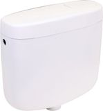 Plieger Rhein Laaghangend Reservoir - Single Flush - Wit - Stortbak