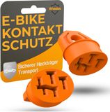 Wheeloo Bosch E-bike Contactbescherming Afdekking - Oranje (Set van 2)