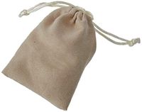 Mopec, ivoor, zak 7,5 x 10 cm, suède-effect, 10 stuks, eenheidsmaat