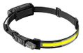 Ryme Automotive Led-hoofdlamp, 500 lumen, bewegingssensor, USB-C-lading, IP54, COB hoofdlicht + wijzerlicht 200 lm, verstelbaar en ergonomisch voor werk, inspectie en sport