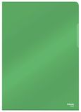 Esselte 55436 Sheet Protector A4 Green Polyvinyl Chloride (PVC) 25 Pieces