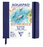 Clairefontaine Aquapad watercolour book 14 x 14 cm 24 vel 300g