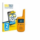 BROTECT - Screenprotector voor Motorola Talkabout T72 - Folie Beschermfolie transparant 2 Stuks