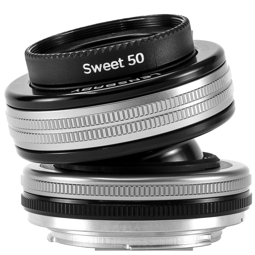 Lensbaby Composer Pro II Canon met Sweet 50 - Tilt & Shift Lens - Canon EF - Full Frame - 50mm - F/2.5
