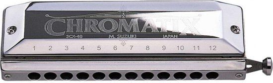 Suzuki SCX-48-D Chromatic Harmonica - D Key