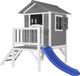 AXI Beach Lodge XL Speelhuis Grijs met Blauwe Glijbaan