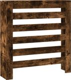 vidaXL Radiatorombouw 78x20x82 cm bewerkt hout gerookt eikenkleurig