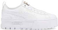 PUMA MAYZE JR 38452701 Schoenen Dames/Heren Wit/Goud Leer Maat 37.5
