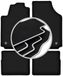 WLG CARLUX-SILVER automatten voor: Audi A2 hatchback (2000-2005)