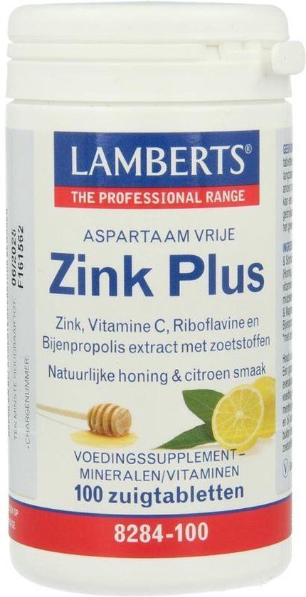 Lamberts Zink plus 100 zuigtabletten