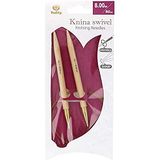 Tulip KS-800800 breinaalden, bamboe, beige, 80 cm x 8 mm