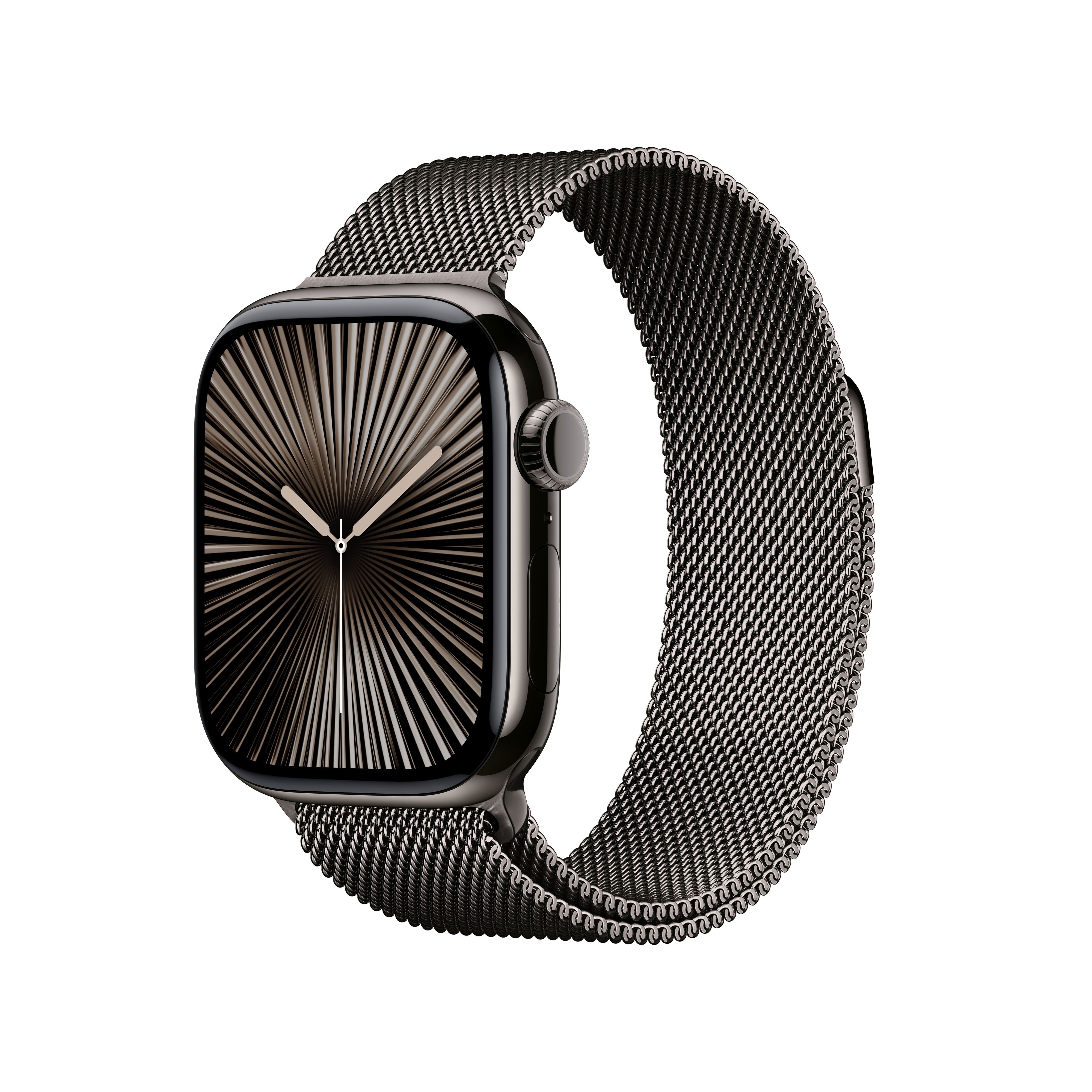 Apple Watch Series 10 42mm Titanium - Slate Milanese Band - 4G