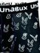 Unabux Boxer BLACK WHITE RABBIT