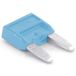 TRU COMPONENTS 8551284 Mini fusible plat pour voiture 15 A bleu clair 1 pc(s)
