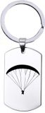 MC Living KadoExpress Sleutelhanger RVS - Parachute