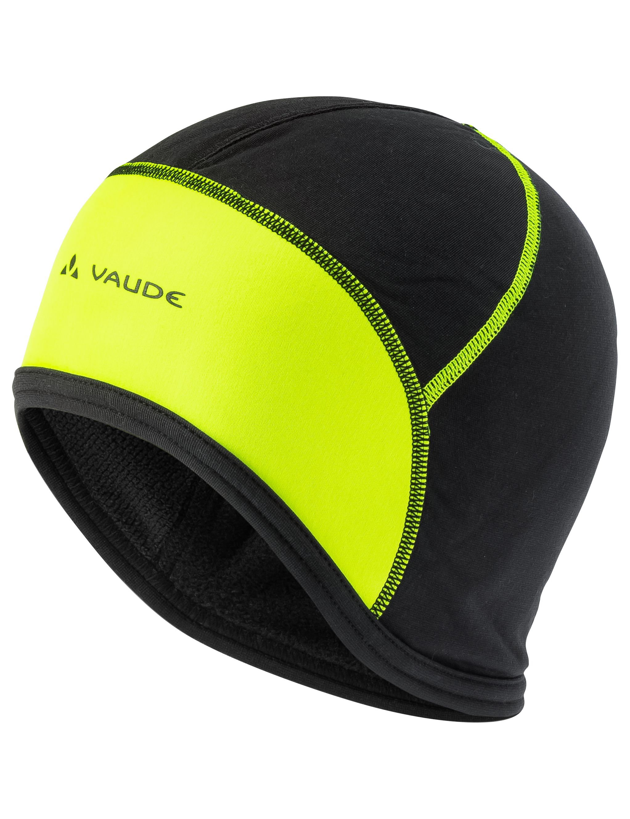 VAUDE Bike Cap - Zwart/Geel