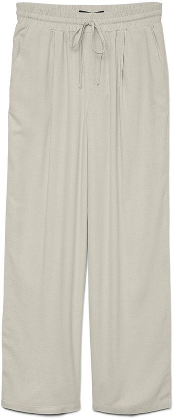 Vero Moda VMJESMILO Wide Pants Wvn Ga Noos - Ecru - Women's Size M