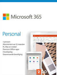 Microsoft 365 Personal | 1Gebruiker 1jaar