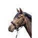 HKM Mira Leren Halster Zwart Warm Bloed