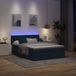 Prolenta Maison Exclusive - Ottomaans bedframe met matras, blauw, 140x200 cm, textiel