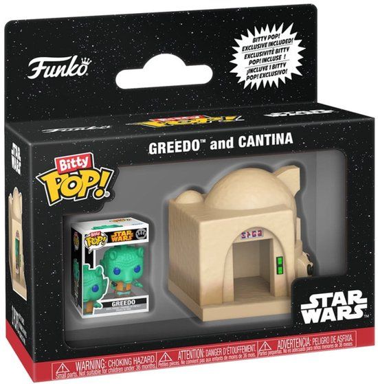 Star Wars Funko Bitty Pop! - Creedo And Cantina