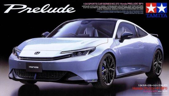 Tamiya Modelbouwpakket Auto - 24373 Honda Prelude (BF1) - Kunststof - 1:24 - Niveau 3