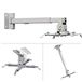 Projecteur Support de projecteur plafond - Universel - Réglable en hauteur 15 à 65 cm