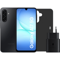 Samsung Galaxy A17 128GB Zwart 5G + Accessoirepakket