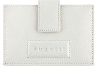 Bugatti Elsa Kredietkaart etui RFID-bescherming Leer 11 cm - 5 Sleuven - weiß