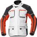 Held Carese II motorkledingjas, grijs/oranje, maat XS